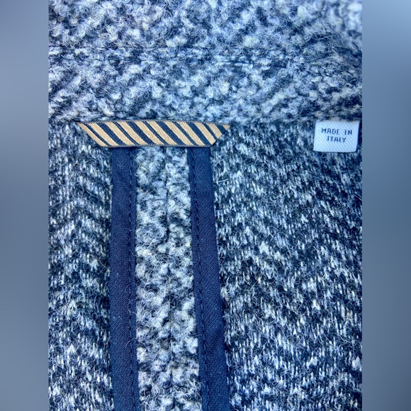 Billy Reid Wool Blend Herringbone Sport Coat - Picture 8 of 11